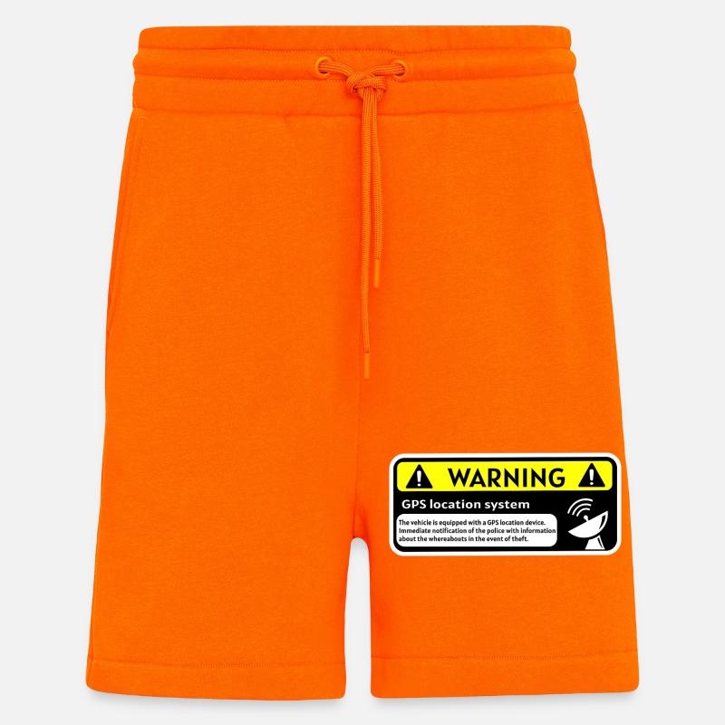Dashcam - Shorts - made by SPREAD - SUNSET ORANGE