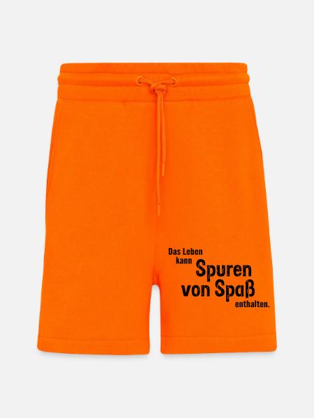 Traces of fun - Shorts - made by SPREAD - SUNSET ORANGE