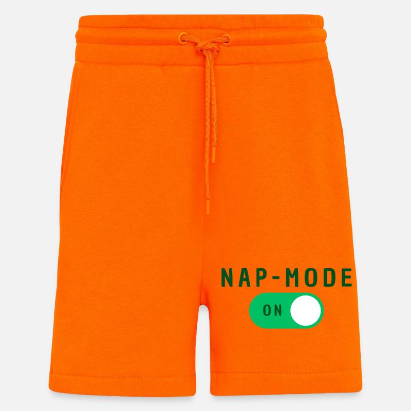 Nap Modus Aktiv - Shorts - made by SPREAD - SUNSET ORANGE