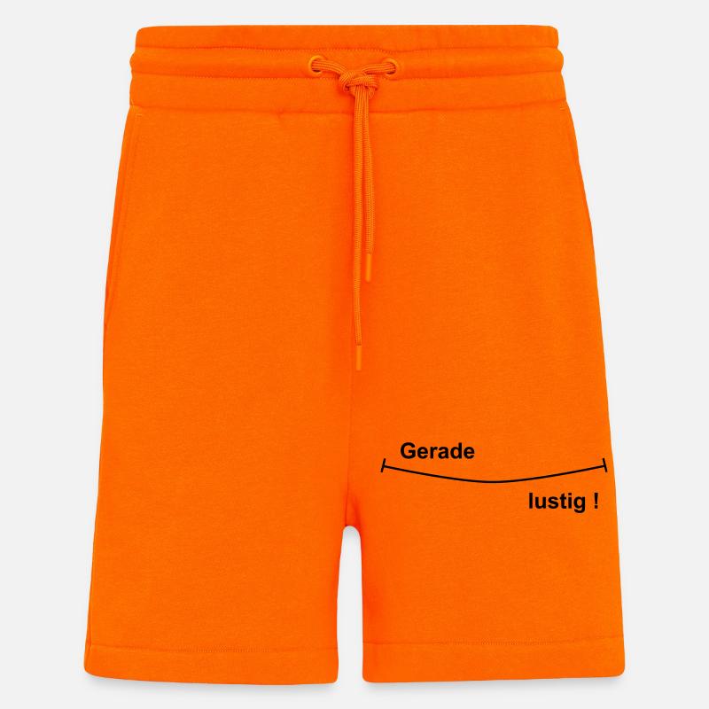 Gerade lustig - Shorts - made by SPREAD - SUNSET ORANGE