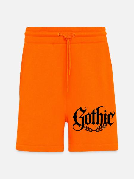 Goth Mommy - Cool design stoico - Pantaloncini ecologici casual Made in UE - SUNSET ORANGE
