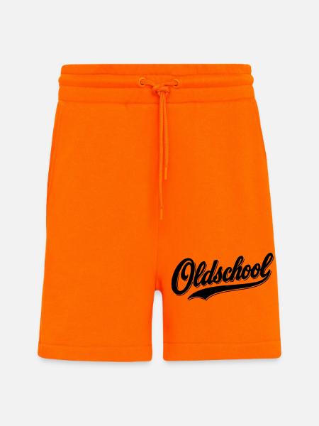 Oldschool Retro Logo T-Shirt - Shorts - made by SPREAD - SUNSET ORANGE