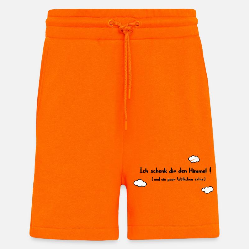 Ich schenk dir den Himmel - Shorts - made by SPREAD - SUNSET ORANGE