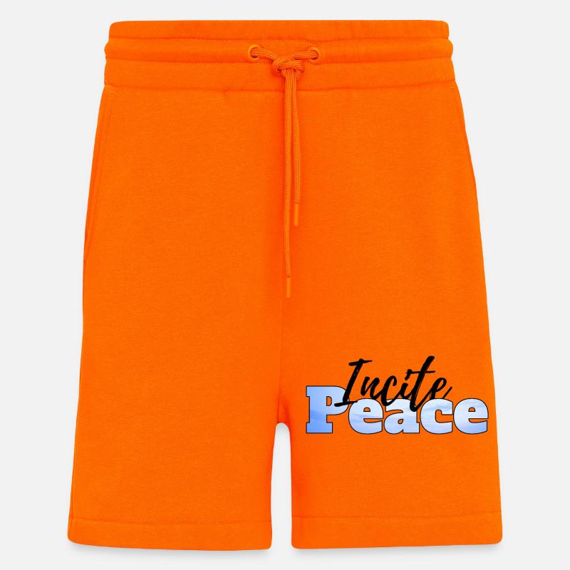 Frieden schüren - Shorts - made by SPREAD - SUNSET ORANGE
