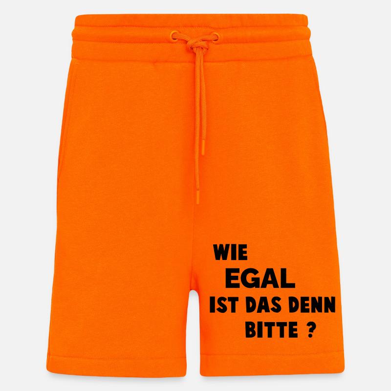 How does it matter - Shorts - made by SPREAD - SUNSET ORANGE