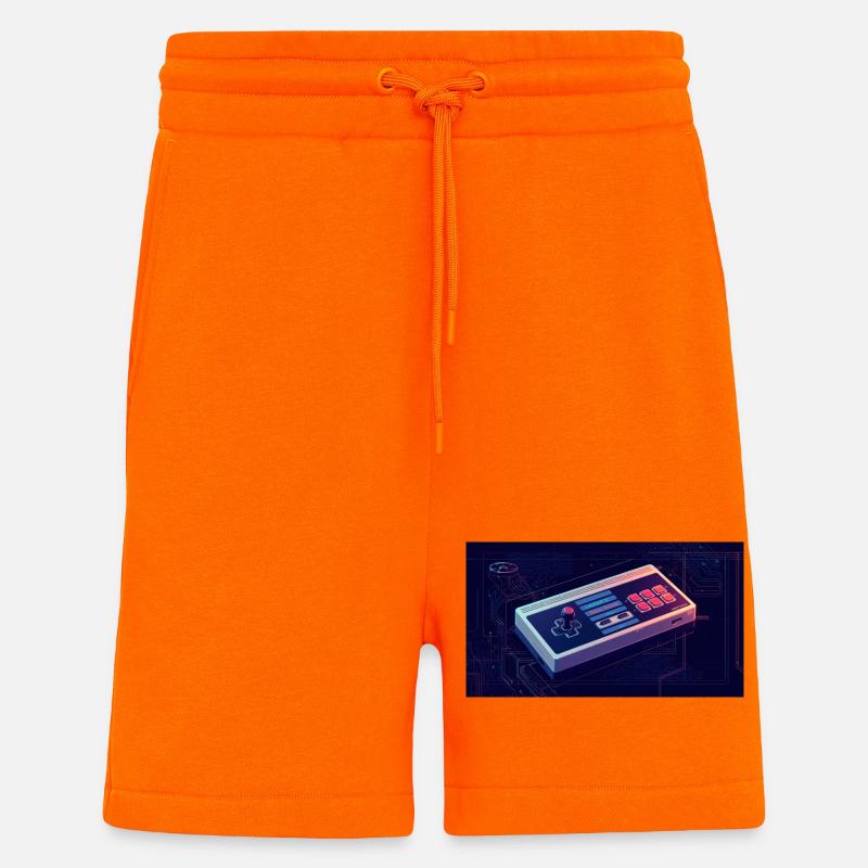 Console 80 - Short bio décontracté fabriqué en UE - SUNSET ORANGE