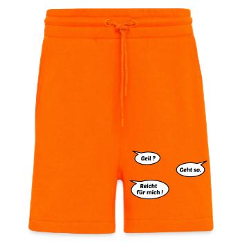 Horny suffit - Short bio décontracté fabriqué en UE - SUNSET ORANGE - Devant