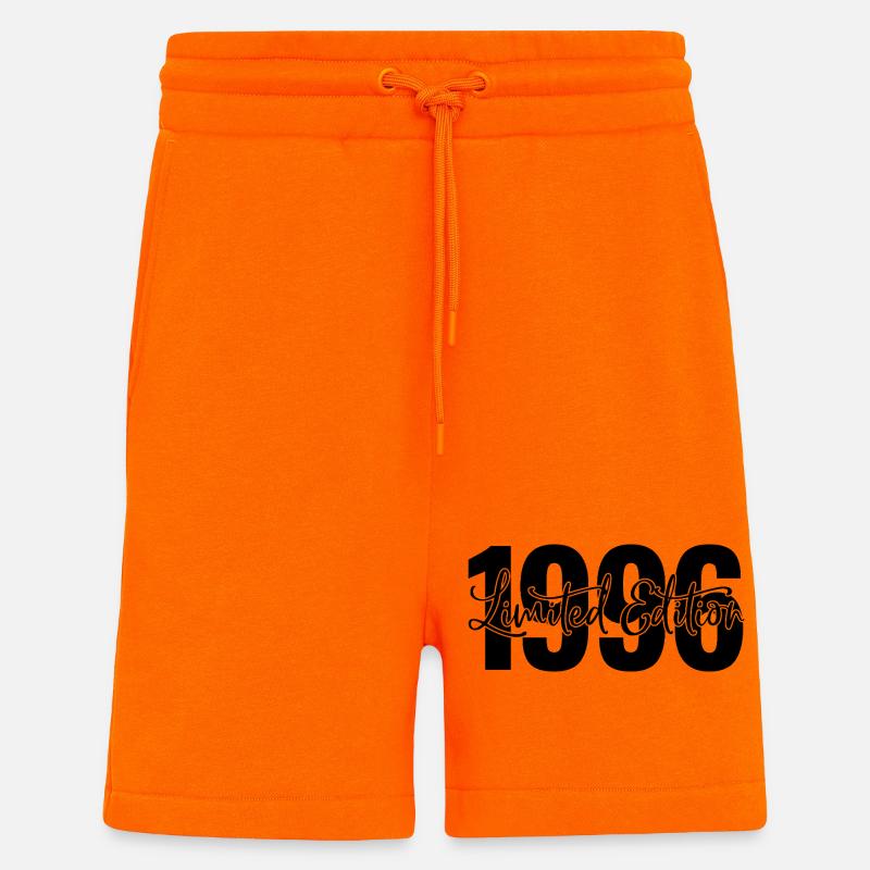 Edition limitée 1996 - Short bio décontracté fabriqué en UE - SUNSET ORANGE