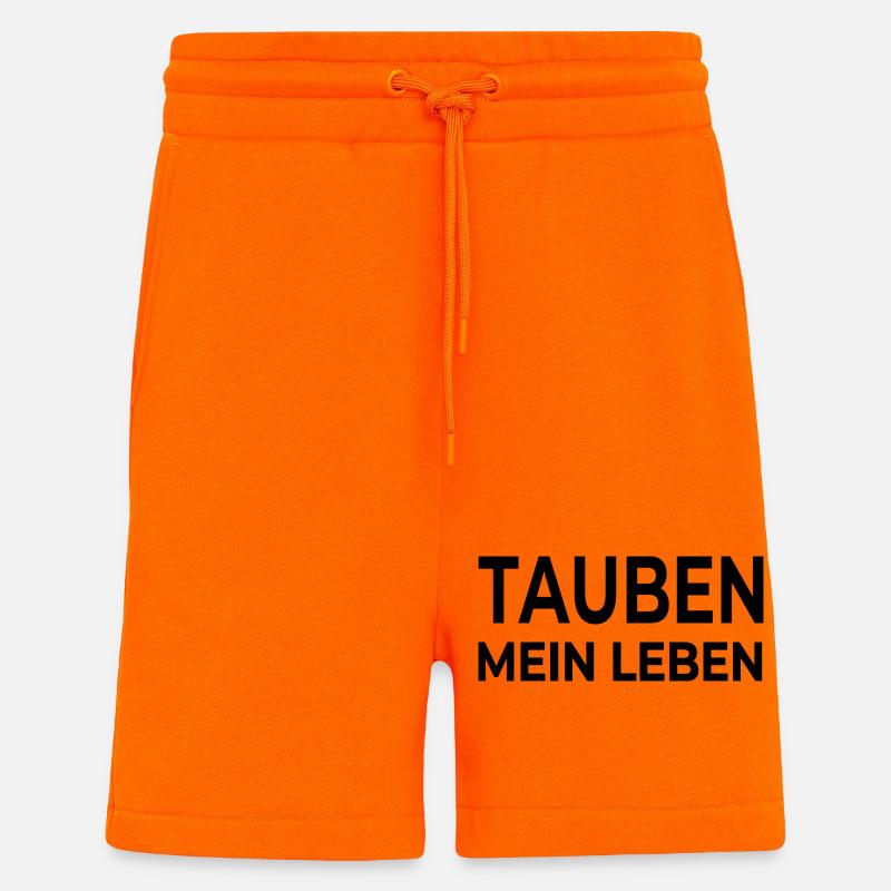 Tauben - Shorts - made by SPREAD - SUNSET ORANGE