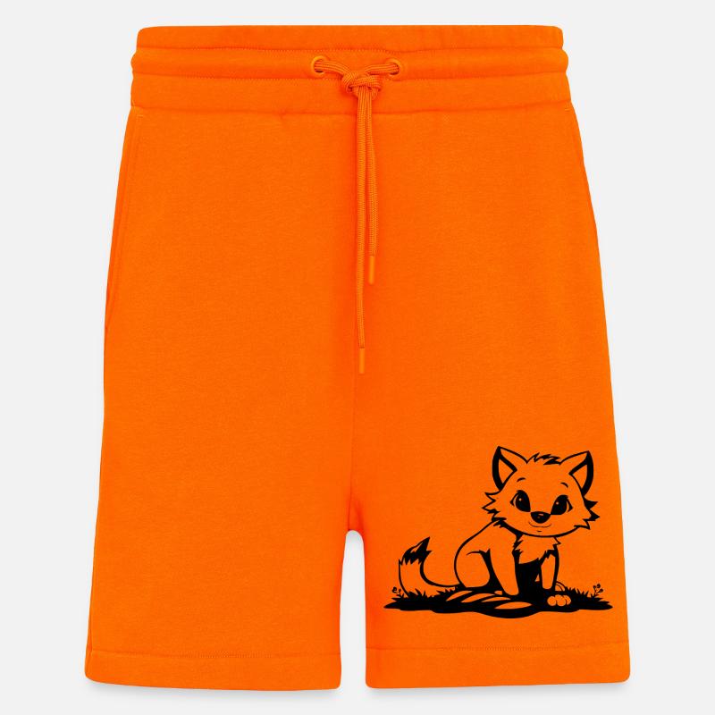 Fuchs - Shorts - made by SPREAD - SUNSET ORANGE