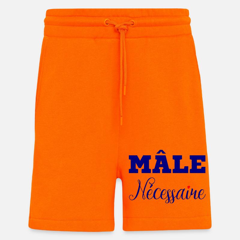 MÄNNLICH NOTWENDIG! - Shorts - made by SPREAD - SUNSET ORANGE
