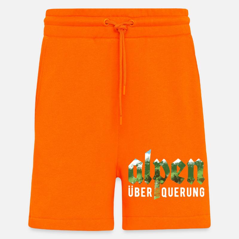 Alpen Überquerung 2026 - Wandern - Shorts - made by SPREAD - SUNSET ORANGE