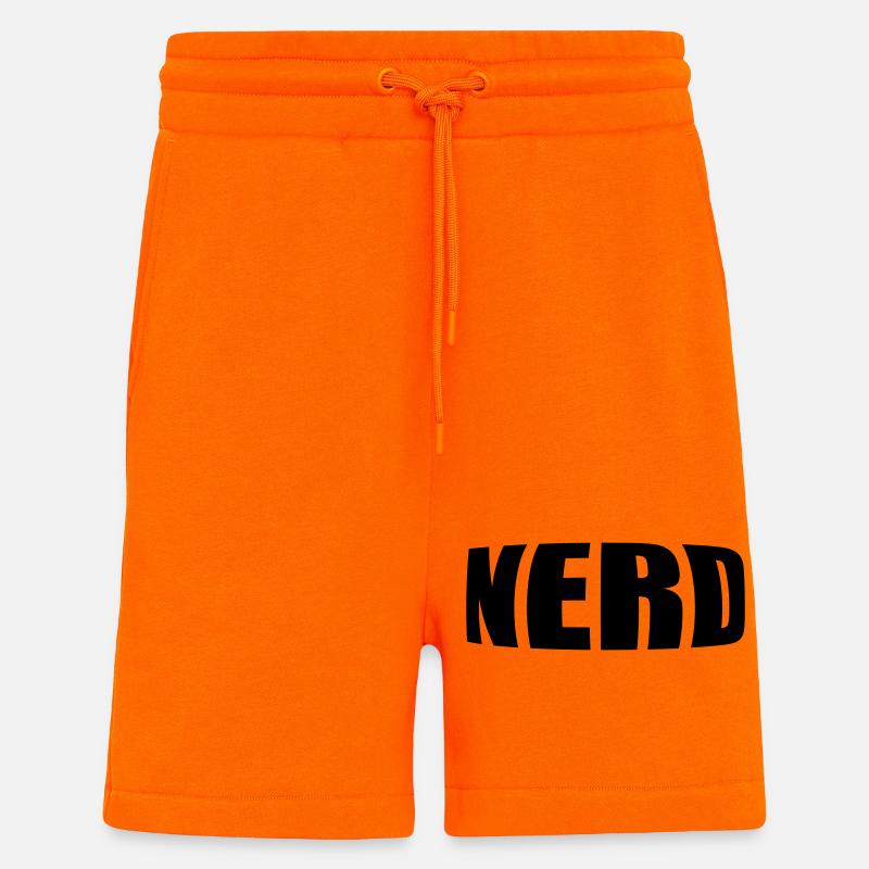 Nerd - Short bio décontracté fabriqué en UE - SUNSET ORANGE