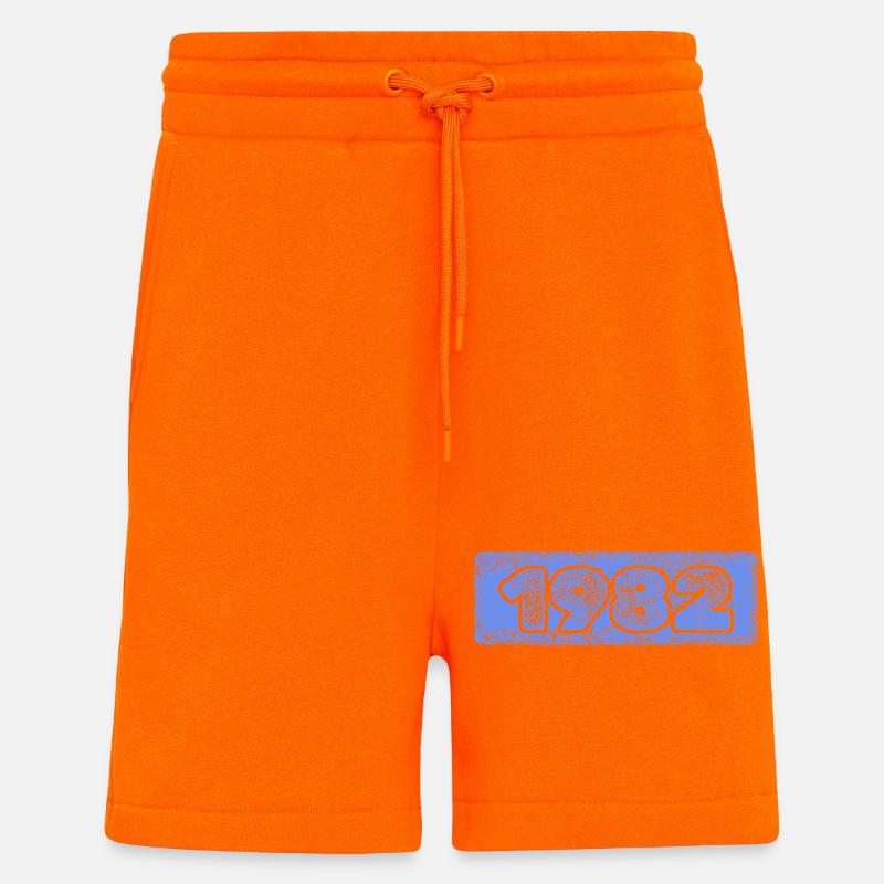 1982 - Shorts - made by SPREAD - SUNSET ORANGE