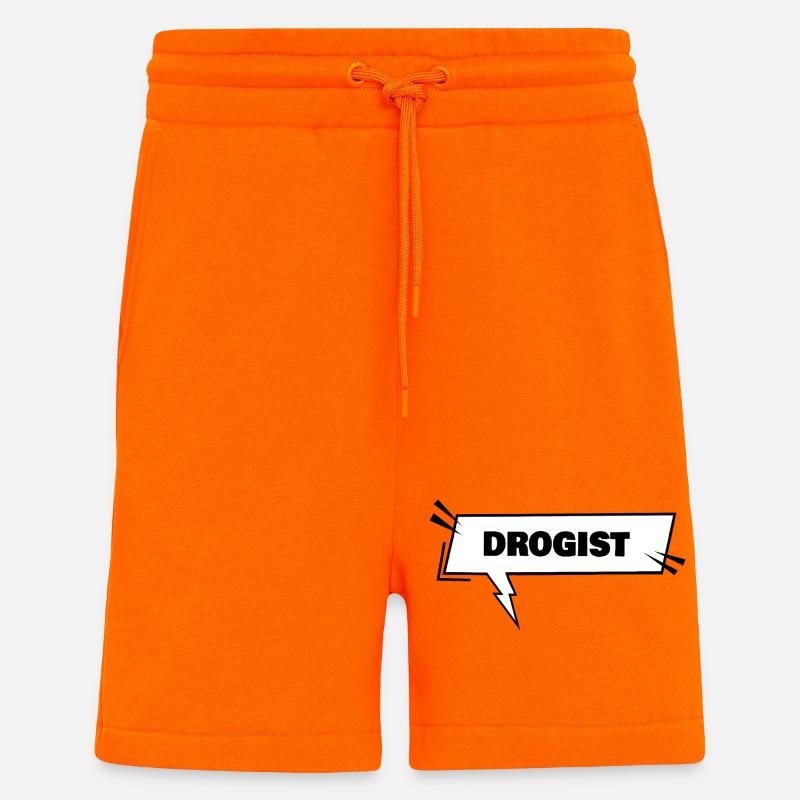 Drogist - Shorts - made by SPREAD - SUNSET ORANGE