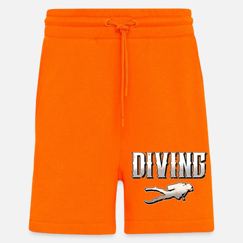 Dive - Shorts - made by SPREAD - SUNSET ORANGE