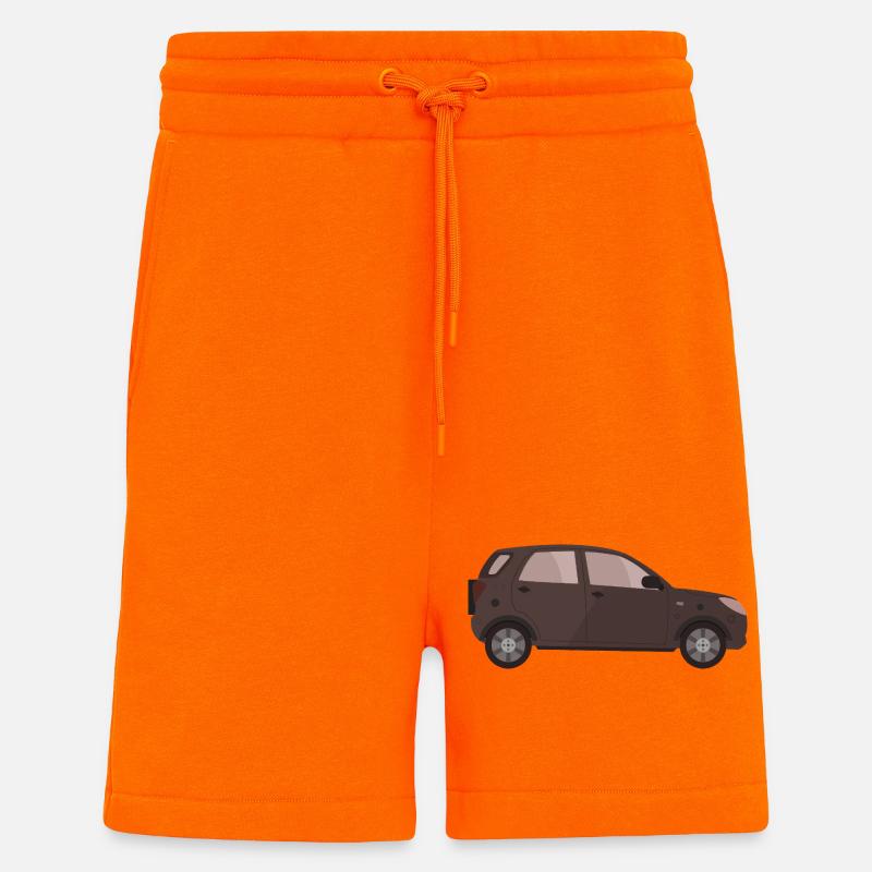 Auto - Shorts - made by SPREAD - SUNSET ORANGE