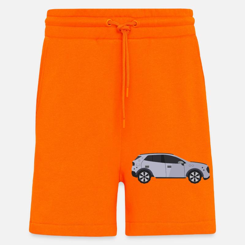 Auto - Shorts - made by SPREAD - SUNSET ORANGE