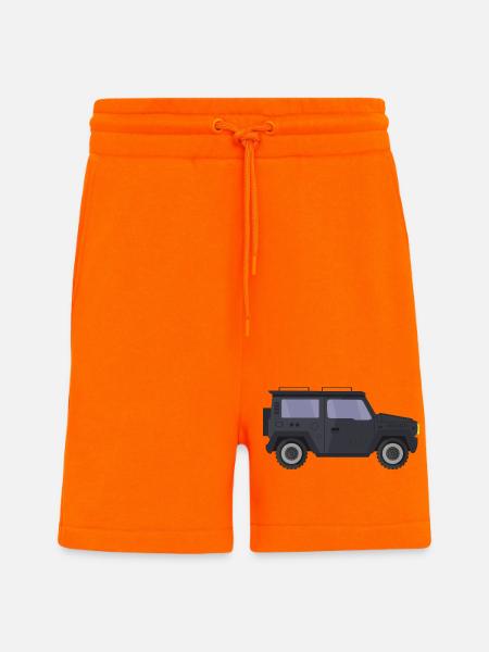 Jeep - Short bio décontracté fabriqué en UE - SUNSET ORANGE