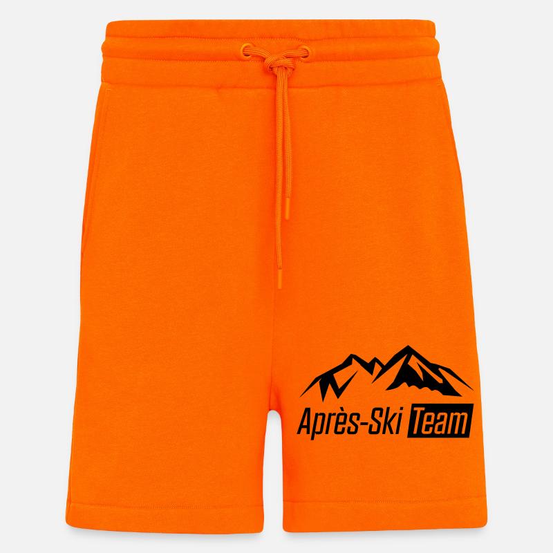 Apres Ski Team - Shorts - made by SPREAD - SUNSET ORANGE