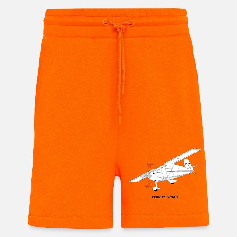 Peanut Scale - Shorts - made by SPREAD - SUNSET ORANGE