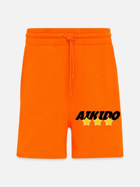 Aikido - Martial Art - Aikido - Shorts - made by SPREAD - SUNSET ORANGE