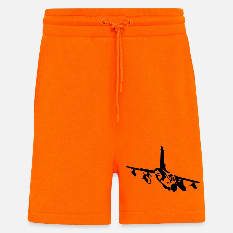 Tornade Jet - Short bio décontracté fabriqué en UE - SUNSET ORANGE