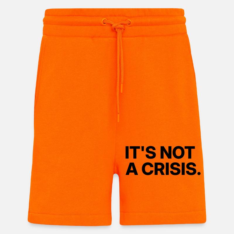 Es ist keine Krise. - Shorts - made by SPREAD - SUNSET ORANGE
