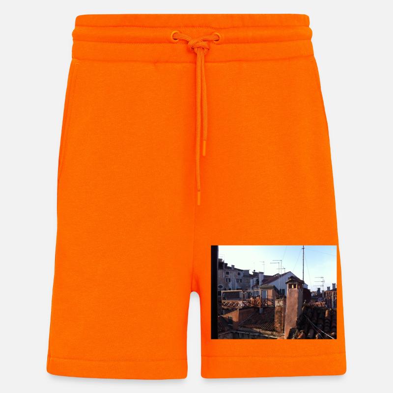 Dächer von Venedig - Shorts - made by SPREAD - SUNSET ORANGE