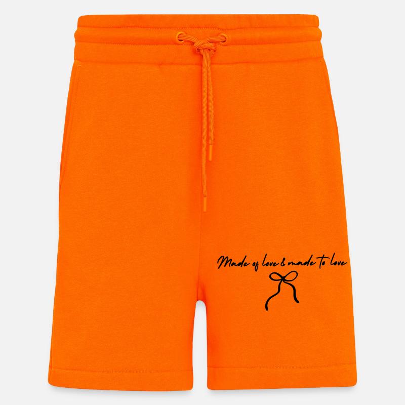 Please upload design - Shorts - made by SPREAD - SUNSET ORANGE