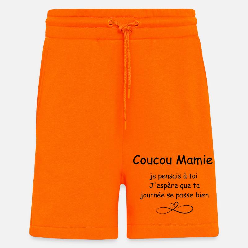 Hallo Oma - Shorts - made by SPREAD - SUNSET ORANGE