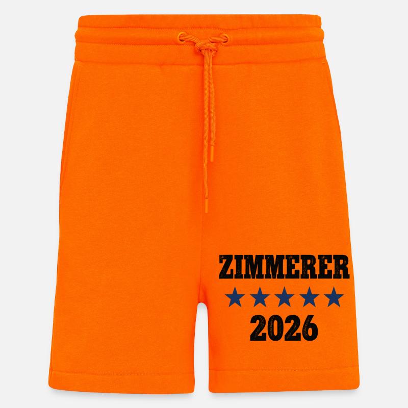 Carpenter 2026 Apprenticeship Examination Master Apprentice - Shorts - made by SPREAD - SUNSET ORANGE
