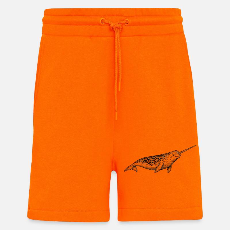 Narrwal - Shorts - made by SPREAD - SUNSET ORANGE