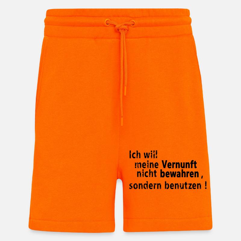 Keeping reason - Shorts - made by SPREAD - SUNSET ORANGE