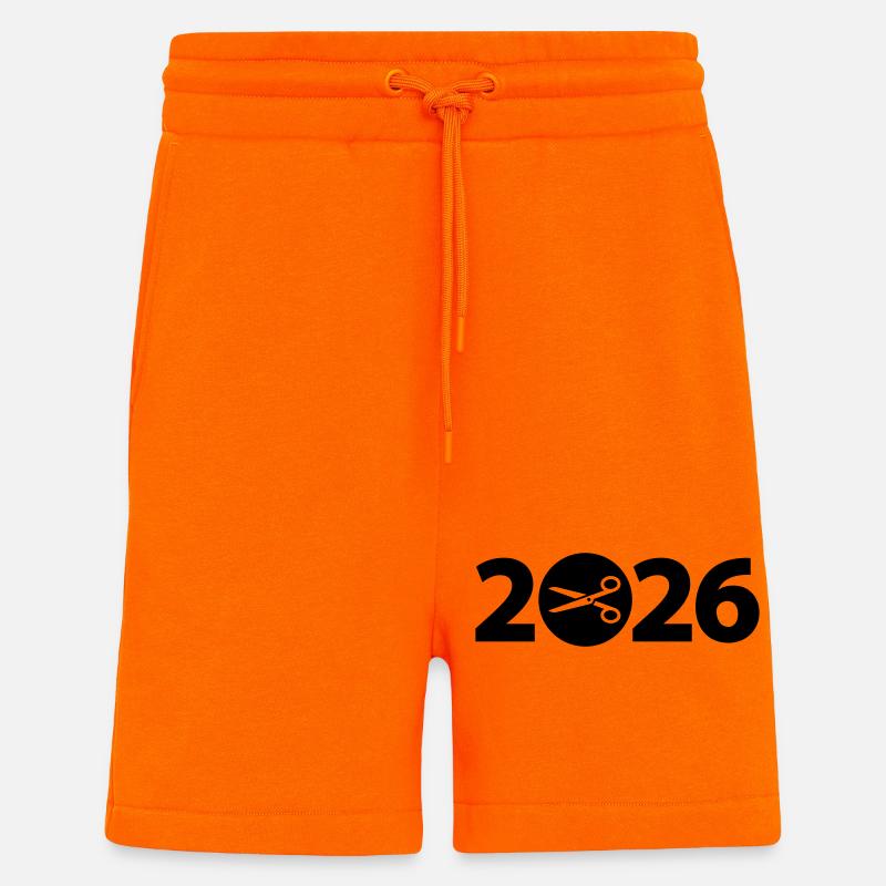 Tailor 2026, Handwork 2026 - Shorts - made by SPREAD - SUNSET ORANGE