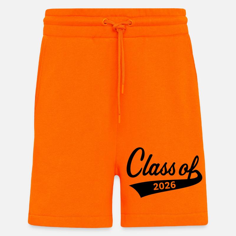 Class Of 2026 (Abschlussklasse Schulabschluss B) - Shorts - made by SPREAD - SUNSET ORANGE