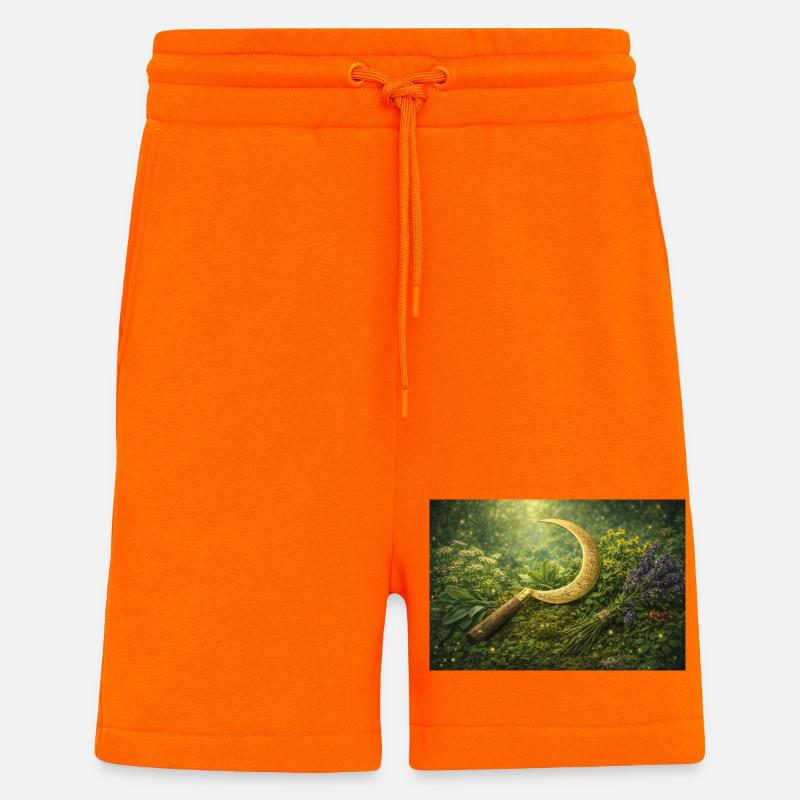 Kräuterkraft - Shorts - made by SPREAD - SUNSET ORANGE