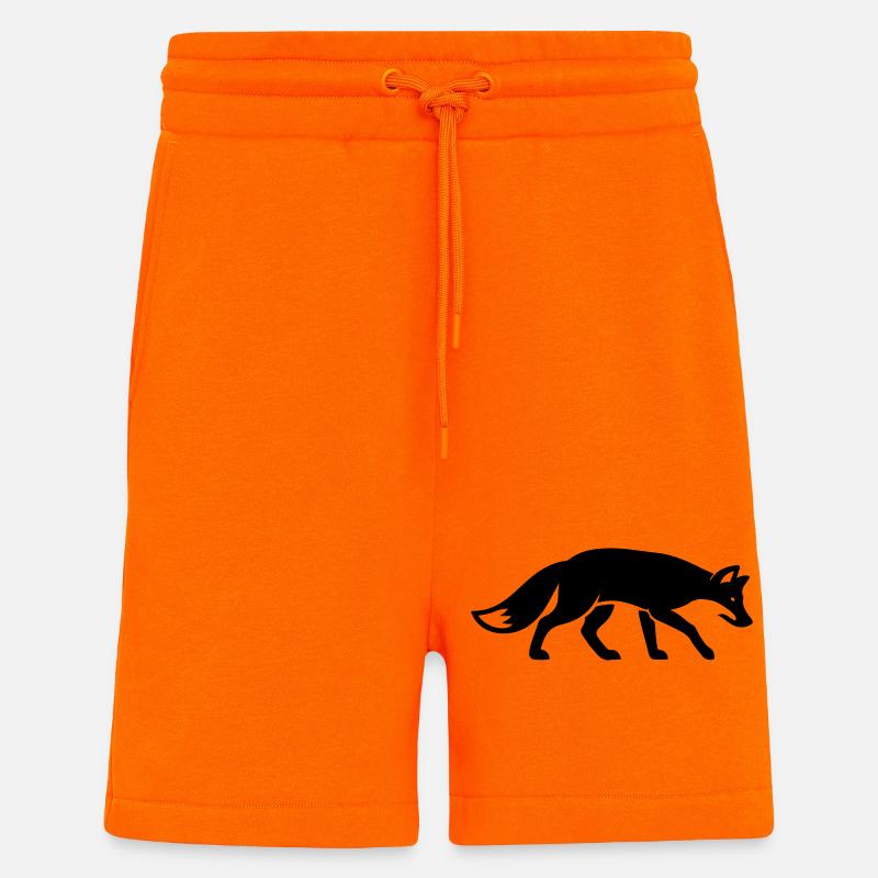 Fuchs Tier - Shorts - made by SPREAD - SUNSET ORANGE