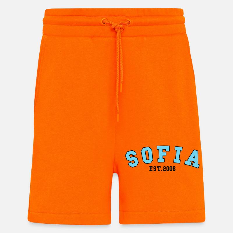 Sofia Est. 2006 - Shorts - made by SPREAD - SUNSET ORANGE