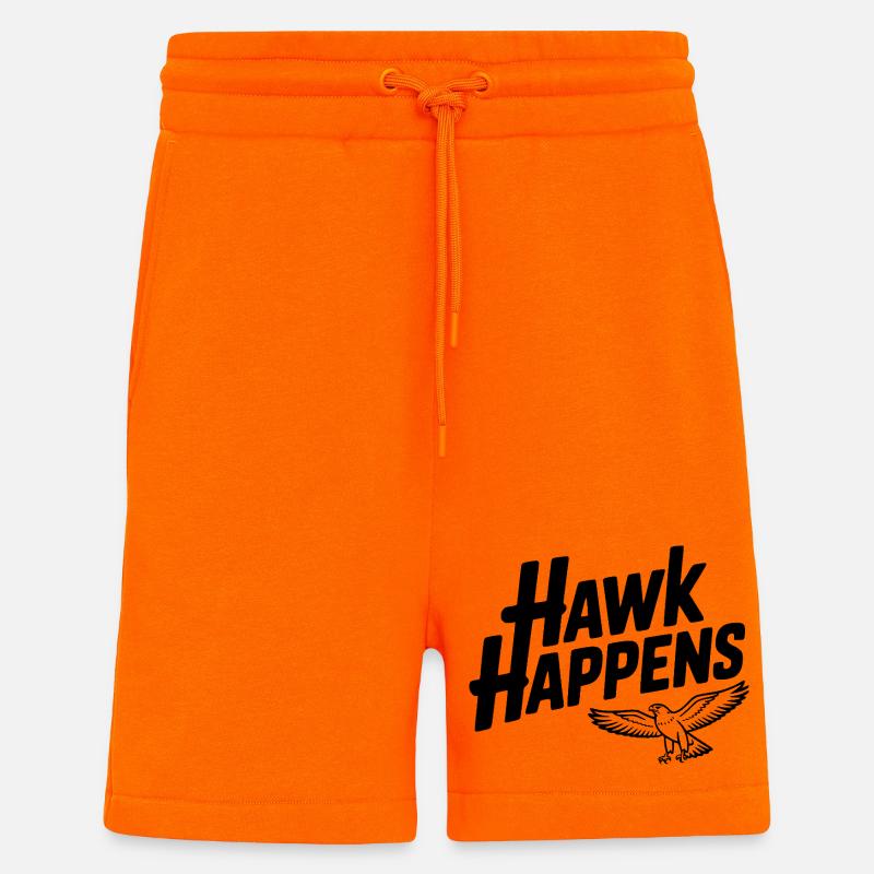 Hawk Happens - Shorts - made by SPREAD - SUNSET ORANGE