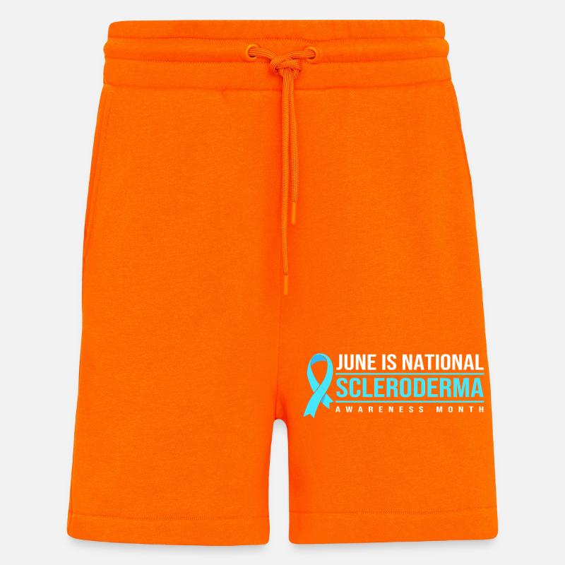 Scleroderma - Shorts - made by SPREAD - SUNSET ORANGE