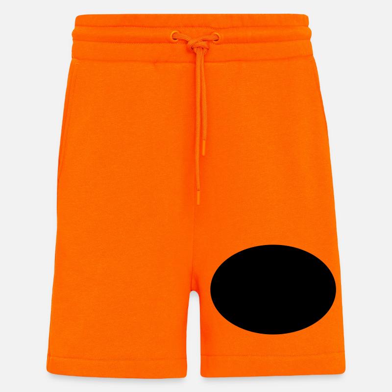 Ellipse oder Oval - Shorts - made by SPREAD - SUNSET ORANGE
