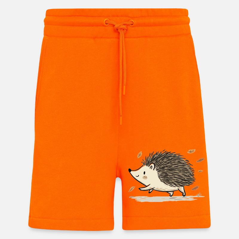 putziges Igelkind - Shorts - made by SPREAD - SUNSET ORANGE