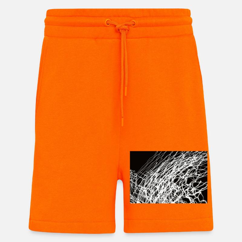 Lichtspiele 3 - Short bio décontracté fabriqué en UE - SUNSET ORANGE