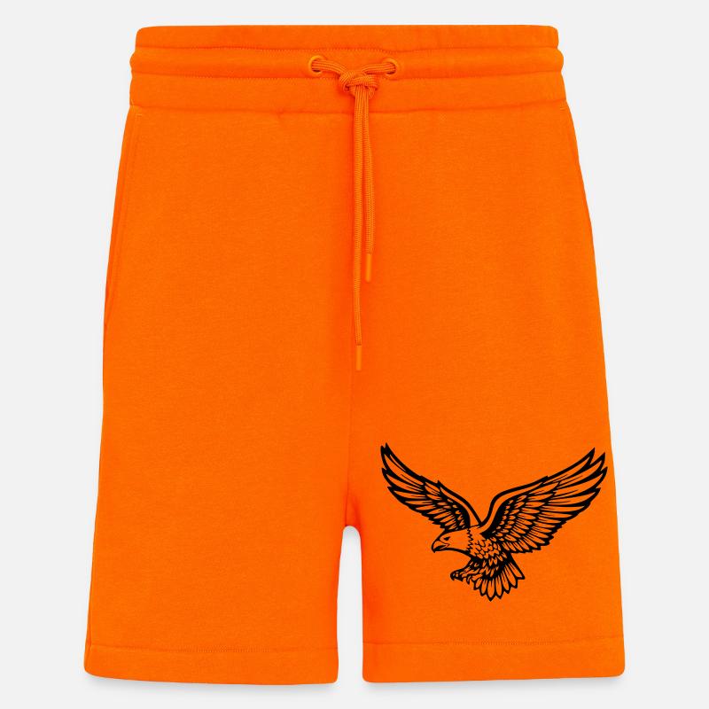 eagle - Shorts - made by SPREAD - SUNSET ORANGE