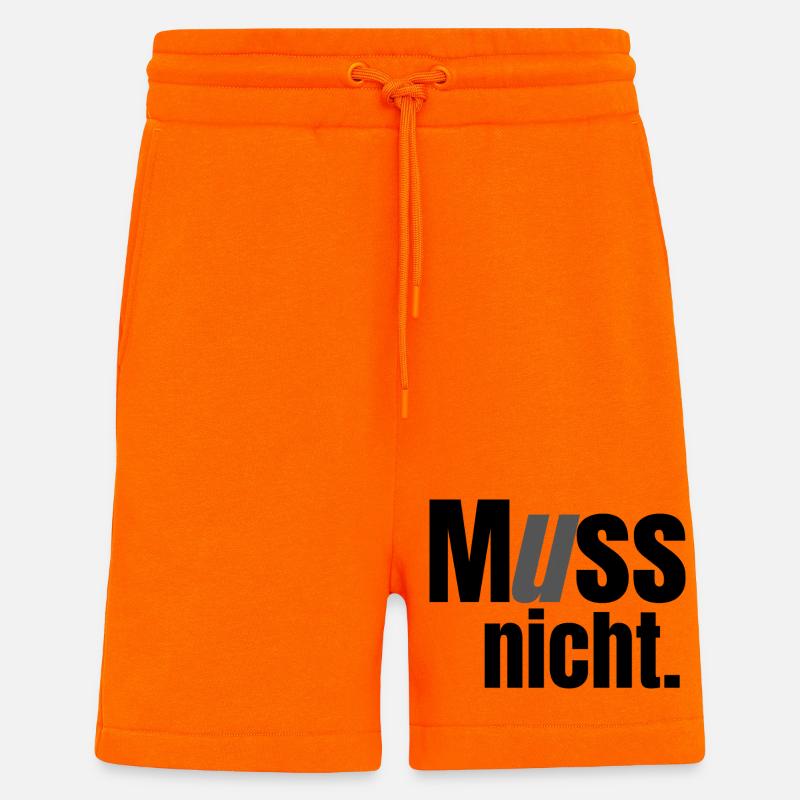 Muss nicht - Shorts - made by SPREAD - SUNSET ORANGE