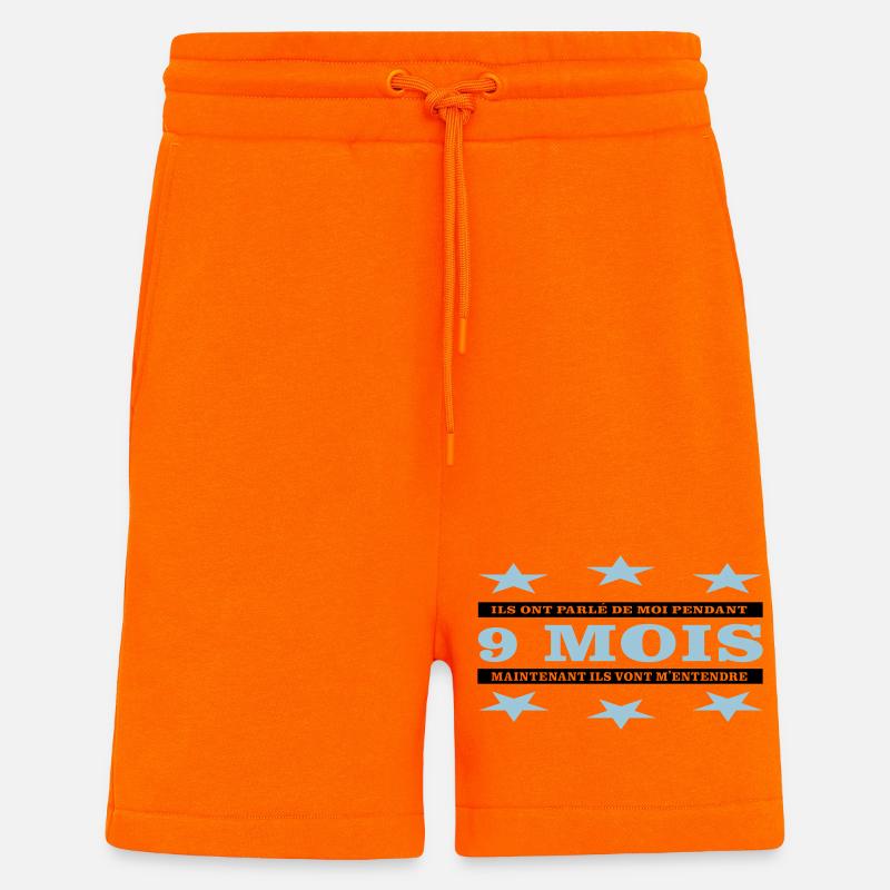 9 Monate - Shorts - made by SPREAD - SUNSET ORANGE