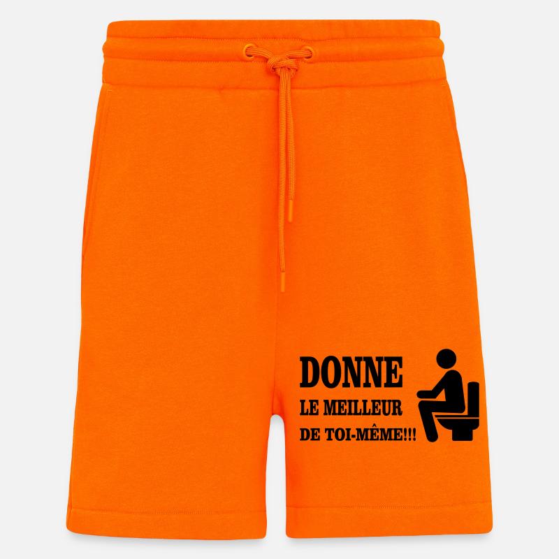 Gib dein Bestes - Shorts - made by SPREAD - SUNSET ORANGE
