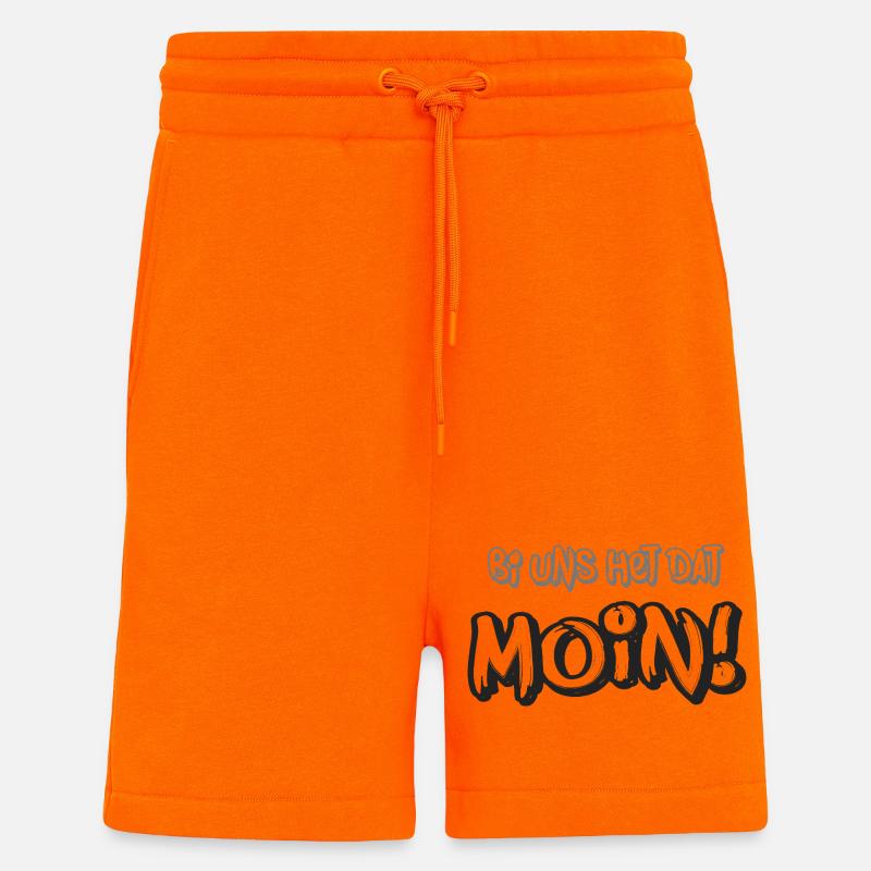 Moin – Bi uns het dat - Shorts - made by SPREAD - SUNSET ORANGE