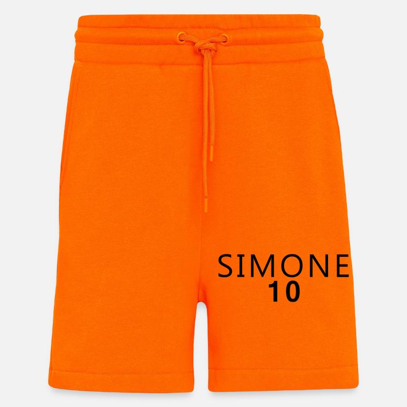 Costume du Carnaval Jungle 2026 Simone - Short bio décontracté fabriqué en UE - SUNSET ORANGE